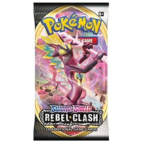 Pokemon Trading Card Game Sword & Shield Rebel Clash Booster Pack - Fugitive Toys