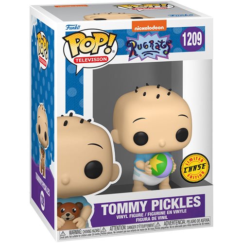 Rugrats Pop! Vinyl Figure Tommy Pickles with Ball (Chase) [1209] - Fugitive Toys