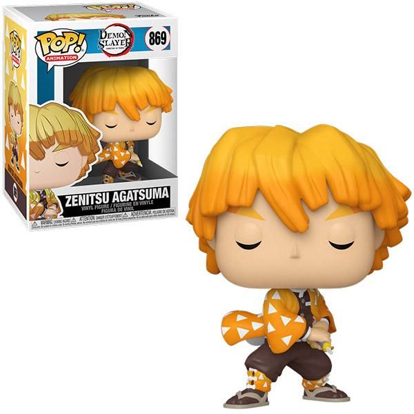 Demon Slayer Pop! Vinyl Figure Zenitsu Agatsuma [869] - Fugitive Toys
