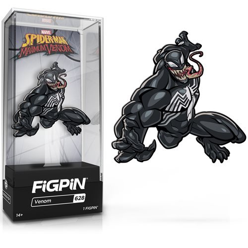 Spider-Man Maximum Venom: FiGPiN Enamel Pin Venom [628] - Fugitive Toys