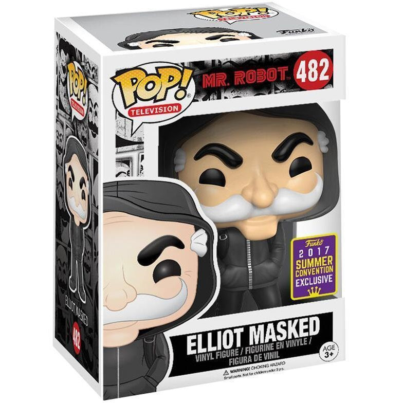 Mr. Robot Pop! Vinyl Figure Elliot Masked (2017 Summer Convention Exclusive) [482] - Fugitive Toys