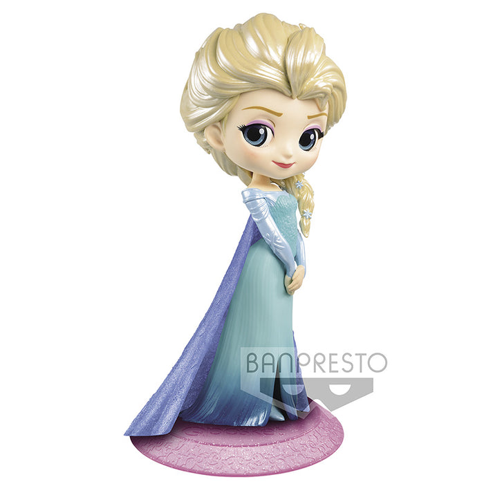 Disney Frozen Q Posket Elsa Glitter Line - Fugitive Toys