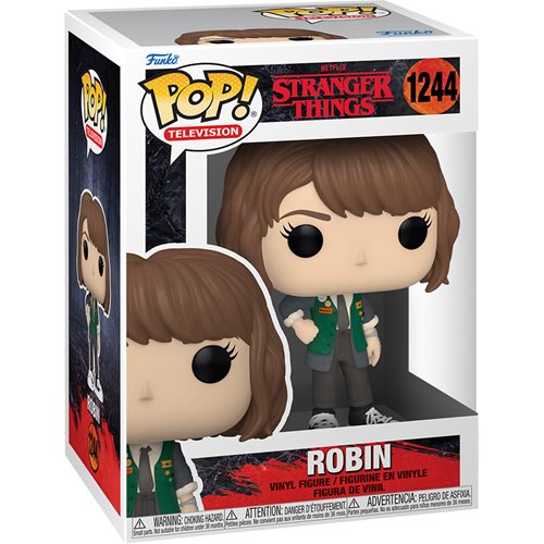 Stranger Things Season 4 Pop! Vinyl Figure Robin [1244] - Fugitive Toys