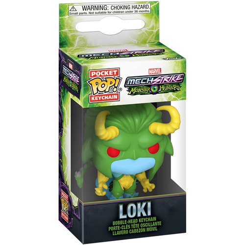 Funko Pocket Pop Keychain Monster Hunters Loki
