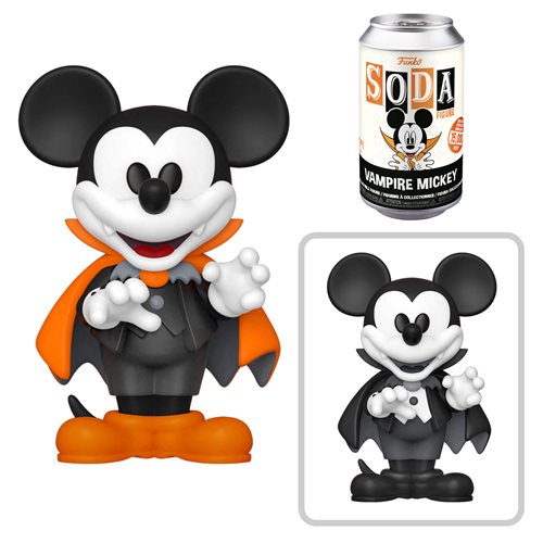Funko Vinyl Soda Figure: Disney Vampire Mickey Mouse - Fugitive Toys