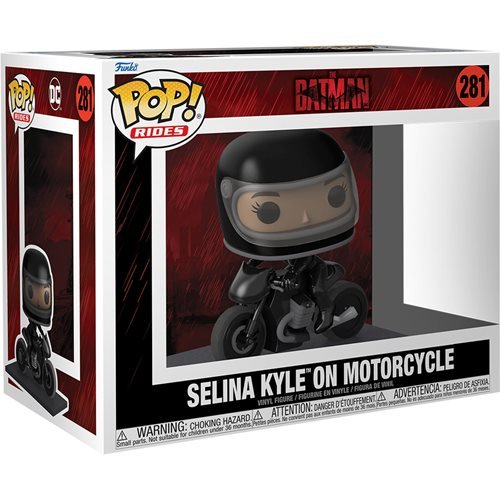 DC Heroes The Batman Movie Pop! Rides Selina Kyle on Motorcycle [281] - Fugitive Toys