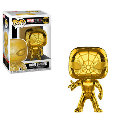Marvel Studios 10 Pop! Vinyl Figure Iron Spider Gold Chrome [440] - Fugitive Toys