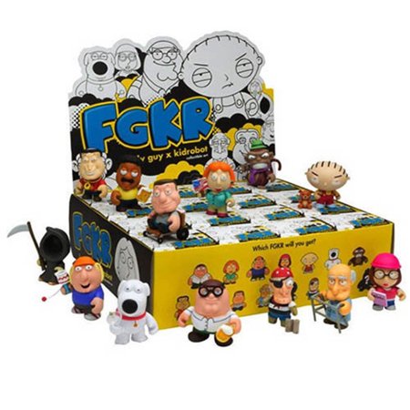 Kidrobot x Family Guy Blind Box Mini Series: (1 Blind Box) - Fugitive Toys