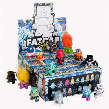 Kidrobot FatCap Series 3 (Case of 20) - Fugitive Toys