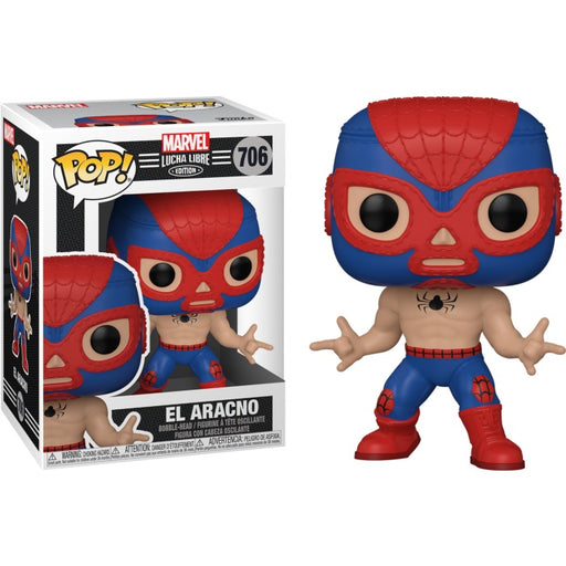 Marvel Lucha Libre Pop! Vinyl Figure El Aracno (Spider-man) [706] - Fugitive Toys