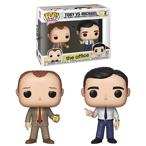 The Office Pop! Vinyl Figure Toby vs Michael [2-Pack] - Fugitive Toys