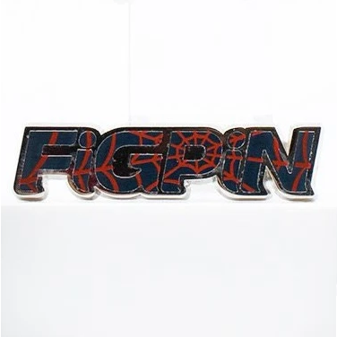 Spider-Man: Into The Spider-Verse FiGPiN Enamel Pin Spider-Verse FiGPiN Logo (NYCC 2019 Exclusive) - Fugitive Toys