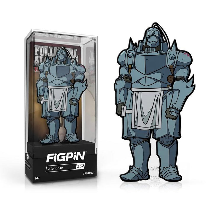 Full Metal Alchemist Brotherhood: FiGPiN Enamel Pin Alphonse [352] - Fugitive Toys