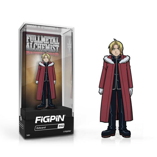Full Metal Alchemist Brotherhood: FiGPiN Enamel Pin Edward [353] - Fugitive Toys