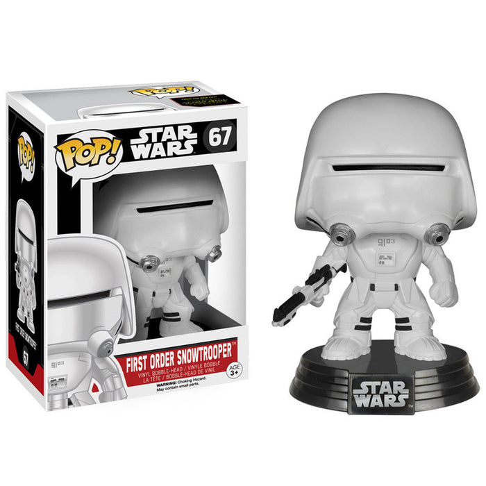 Star Wars Pop! Vinyl Bobblehead First Order Snowtrooper [Episode VII: The Force Awakens] - Fugitive Toys