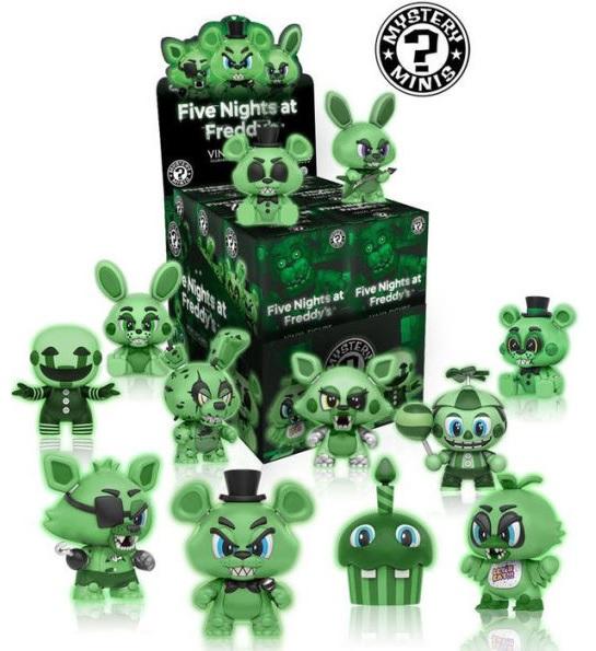 Five Nights at Freddy's Glow in the Dark Mystery Mini: (Case of 12) - Fugitive Toys