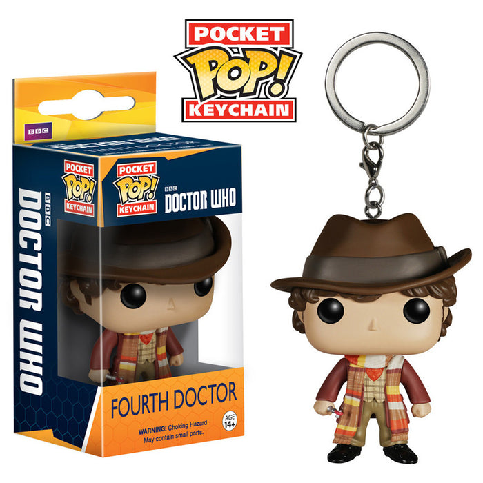 Doctor Who Pocket Pop! Keychain Fourth Doctor - Fugitive Toys