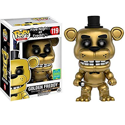 Five Nights at Freddy's Pop! Vinyl Figures Golden Freddy [Exclusive] [119] - Fugitive Toys