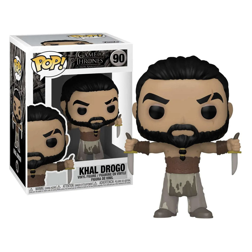 fugitive toys funko Game of Thrones Pop! Vinyl Figure Khal Drogo with Daggers [90]