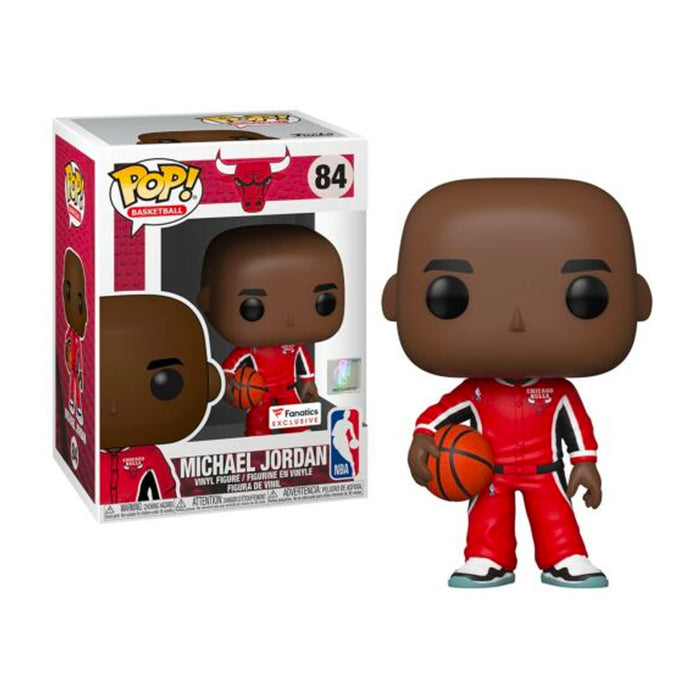 Fugitive Toys Funko NBA Pop! Vinyl Figure Michael Jordan (Red Warm-Up) [Fanatics Exclusive] [84]