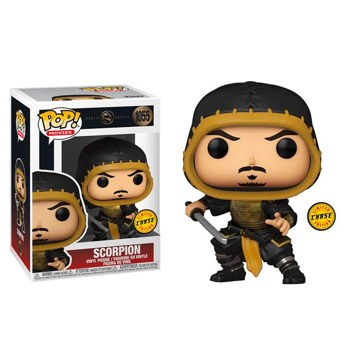 Fugitive Toys Funko Mortal Kombat 2021 Pop! Vinyl Figure Scorpion Unmasked (Chase) [1055]