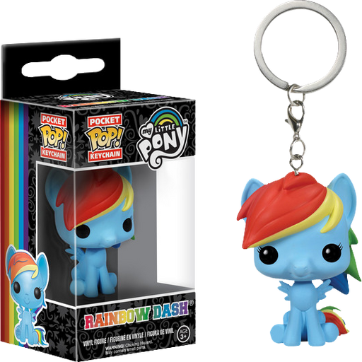 My Little Pony Pocket Pop! Keychain Rainbow Dash - Fugitive Toys