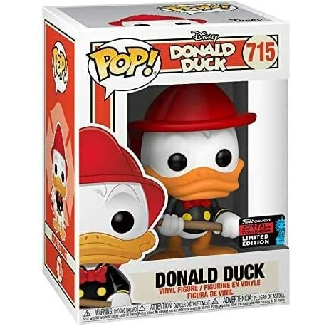 Disney Pop! Vinyl Figure Donald Duck Firefighter (2019 Fall Convention) [715] - Fugitive Toys