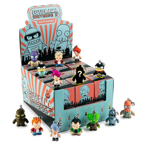 Kidrobot Futurama Universe X2 Keychain (1 Blind Box) - Fugitive Toys