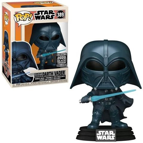 Star Wars Pop! Vinyl Figure Concept Series Darth Vader (2020 Galactic Convention) [389] - Fugitive Toys