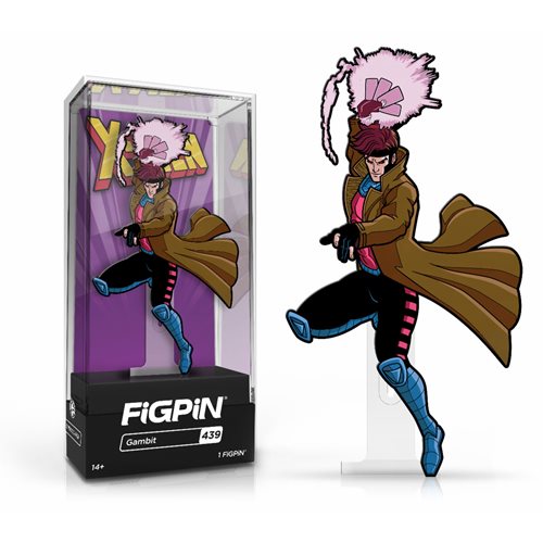 Marvel X-Men: FiGPiN Enamel Pin Gambit [439] - Fugitive Toys