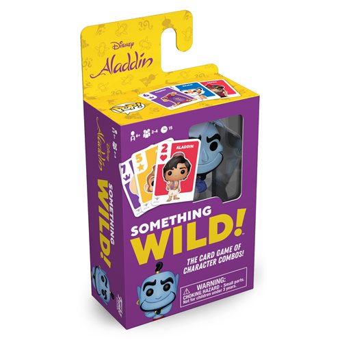 Disney Something Wild Pop! Card Game Aladdin Genie - Fugitive Toys