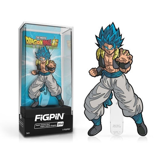 Dragon Ball Super: Broly FiGPiN Enamel Pin Super Saiyan God Super Saiyan Gogeta [202] - Fugitive Toys