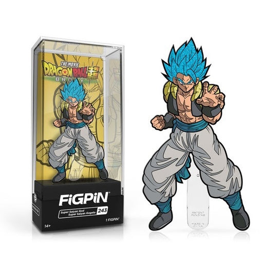Dragon Ball Super: Broly FiGPiN Enamel Pin Super Saiyan God Super Saiyan Gogeta [243] - Fugitive Toys