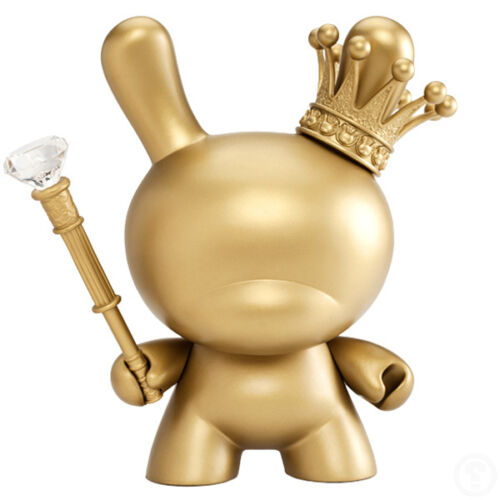 Kidrobot Gold King Dunny 8" Vinyl Figure - Fugitive Toys