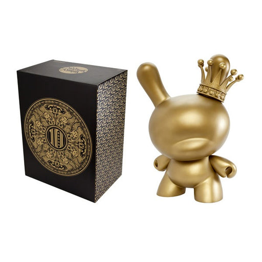 Kidrobot Gold King Dunny 8" Vinyl Figure - Fugitive Toys