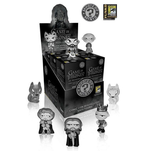 Game of Thrones In Memoriam Mystery Minis: Brown Carton [SDCC 2014 Exclusive] (Case of 12) - Fugitive Toys