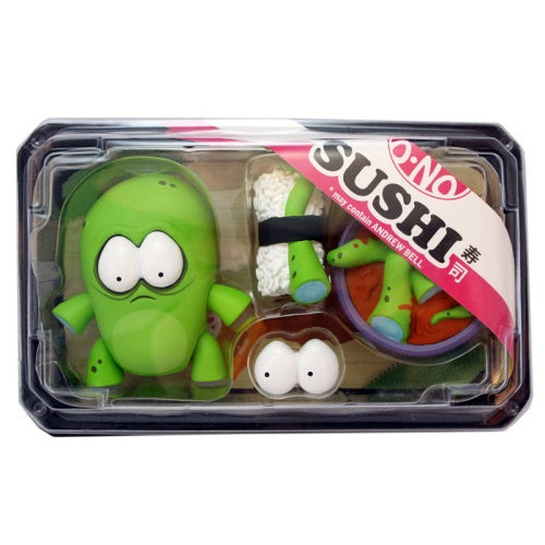 Dead Zebra Dyzplastic O-No Sushi Set Green by Andrew Bell - Fugitive Toys