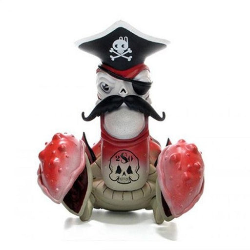 Strangeco Cap'n Rotnclaw Red Figure by Greg Craola Simkins - Fugitive Toys