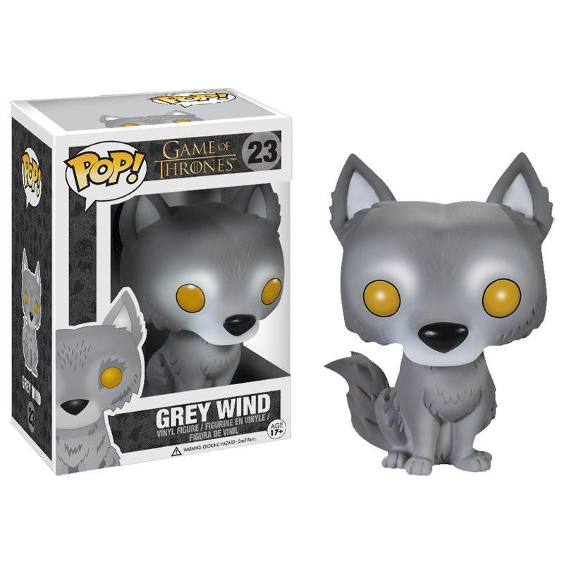 Game of Thrones Pop! Vinyl Figure Grey Wind [Exclusive] - Fugitive Toys