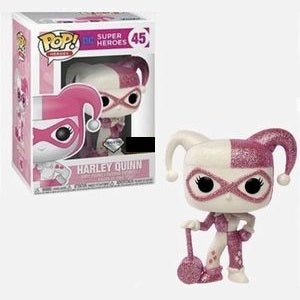 DC Super Heroes Pop! Vinyl Figure Harley Quinn with Mallet (Pink Diamond Collection) [45] - Fugitive Toys