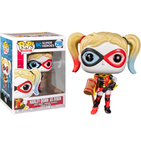 DC Super Heroes Pop! Vinyl Figure Harley Quinn as Robin [290] - Fugitive Toys