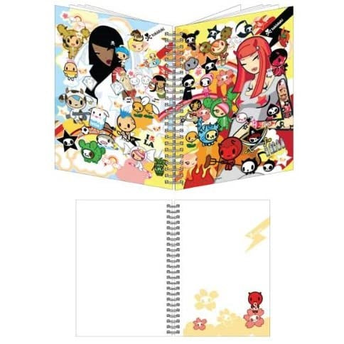 Tokidoki Heaven vs. Hell Small A6 Spiral Bound Notebook - Fugitive Toys