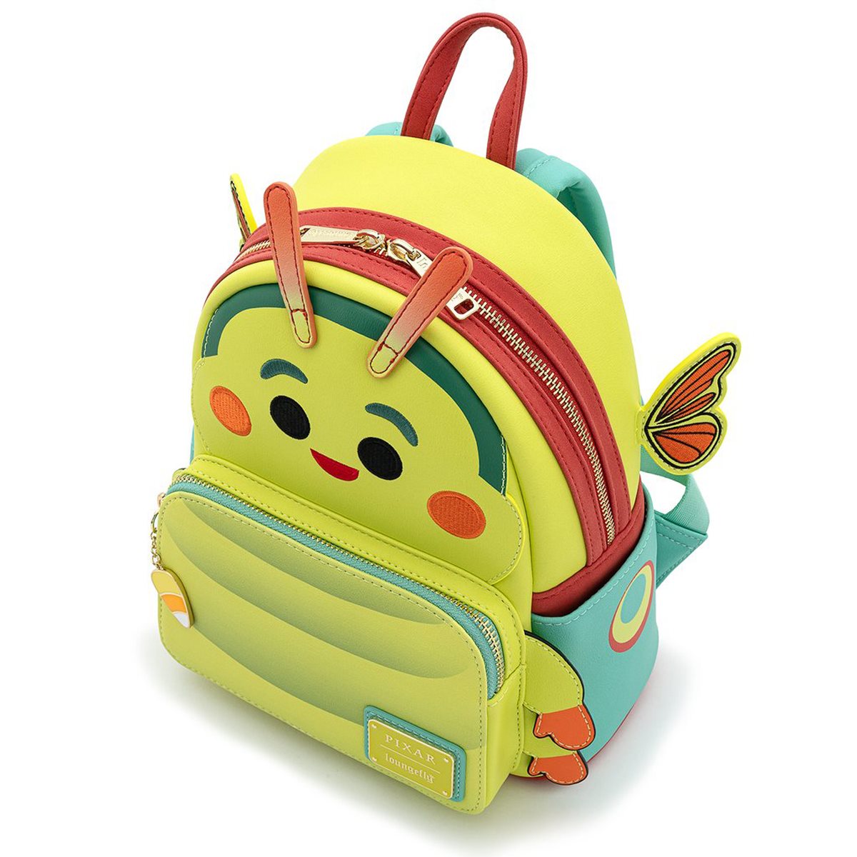 heimlich loungefly mini backpack Loungefly x Disney Pixar A Bug's Life Heimlich Butterfly Mini Backpack