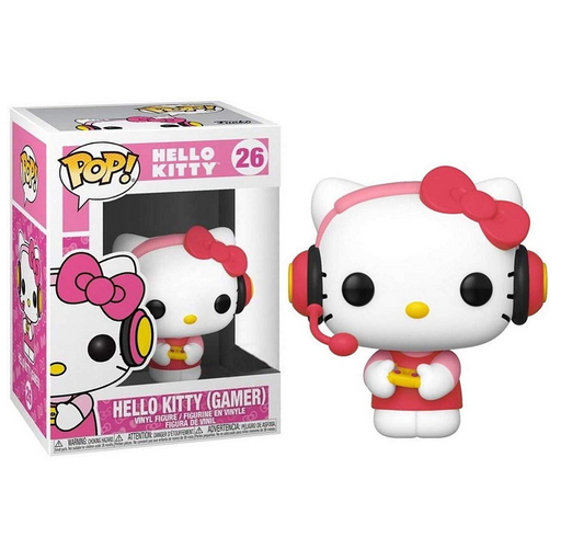 Hello Kitty Pop! Vinyl Figure Hello Kitty (Gamer) [26] - Fugitive Toys