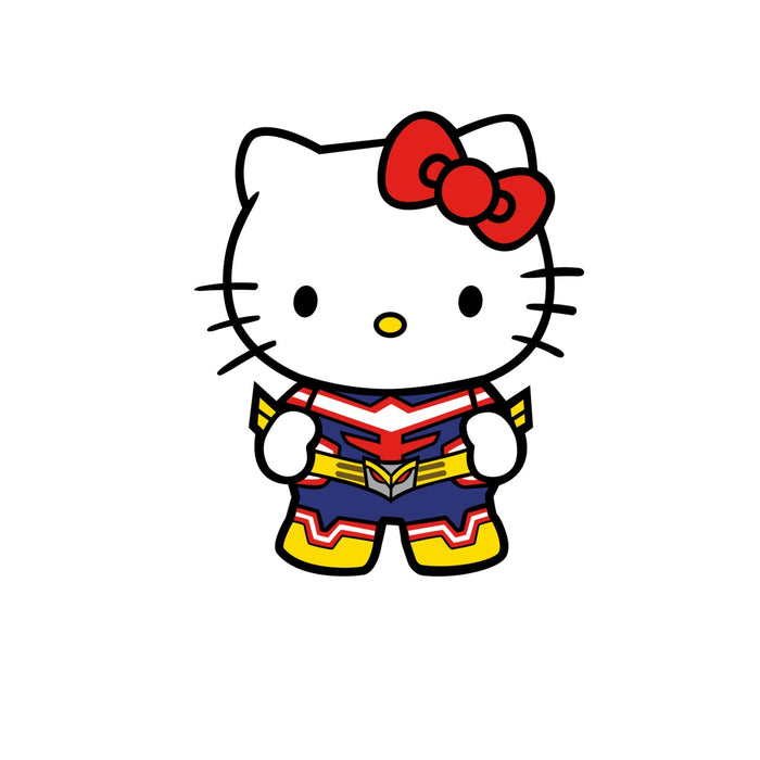 My Hero Academia x HK FiGPiN Enamel Pin: Hello Kitty All Might [391] - Fugitive Toys