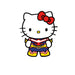 My Hero Academia x HK FiGPiN Enamel Pin: Hello Kitty All Might [391] - Fugitive Toys