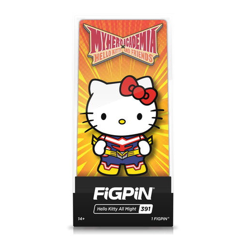 My Hero Academia x HK FiGPiN Enamel Pin: Hello Kitty All Might [391] - Fugitive Toys