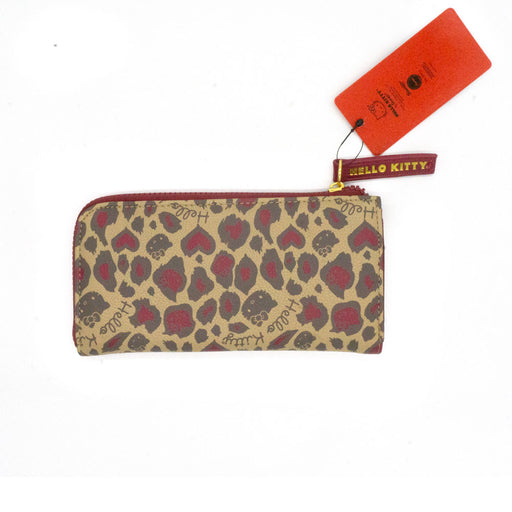 Loungefly x Hello Kitty Red Leopard Print Zip Wallet - Fugitive Toys