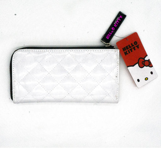 Loungefly x Hello Kitty White Patent Quilted Wallet - Fugitive Toys