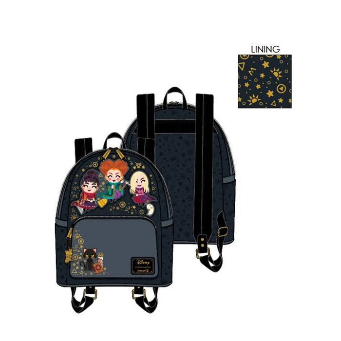 Loungefly x Disney Hocus Pocus Chibi Mini Backpack - Fugitive Toys